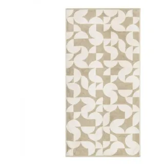CAWÖ Studio Grafik Duschtuch 70 x 140 cm beige