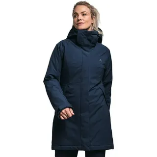 Schöffel Wintermantel Insulated Bastianisee (4-Wege-Stretch, wasserdicht, atmungsaktiv) blau M (38)