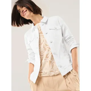 Walbusch Damen Jeansjacke Weiß