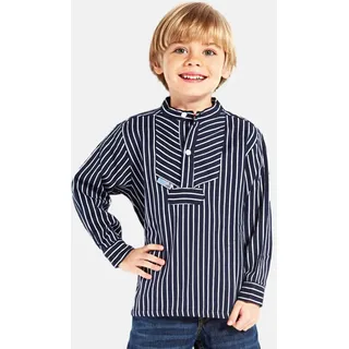 Fischerhemd Basic breit gestreift Kinder