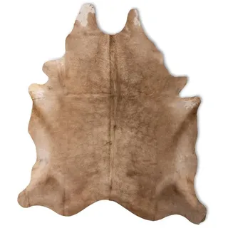 Fellteppich 150 x 230 cm Fell Braun Hellbraun