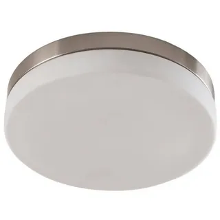 Lindby Deckenleuchten Amilia, Glas IP44, 3 x 15 W LED weiß