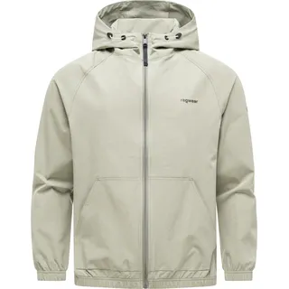 Anorak RAGWEAR "Roog A", Herren, Gr. M (50), beige (dusty olive), Obermaterial: 94% Polyester, 6% Elasthan. Innenfutter: 100% Polyester, lässig geschnitten hüftlang, hoch geschlossener Ausschnitt, Ärmel ohne Ärmelschlitz Bündchen mit innenliegendem Gummizug, Jacken, Sportliche Übergangsjacke mit Kapuze