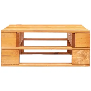 vidaXL Garten-Palettenhocker Holz Honigbraun