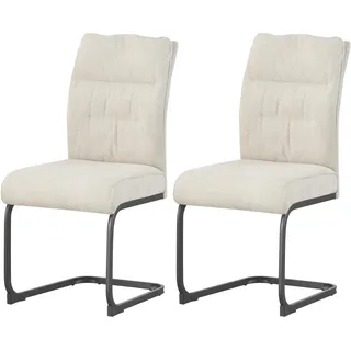xonox.home Schwingstuhl creme 2er Set