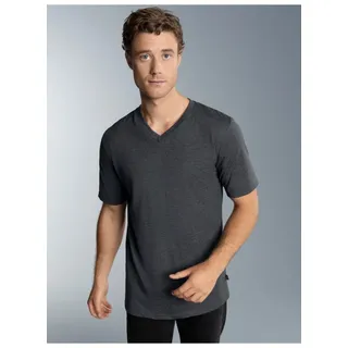 TRIGEMA V-Shirt DELUXE grau S