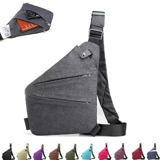 diebstahlsichere outdoor-unterarm-schultertasche für herren,dein reiseheld anti-diebstahl tasche,antidiebstahlumhängetasche damen,Gipfelfreund Umhängetasche,flexr-tasche Frauen,Anti-theft Shoulder Bag - Right shoulder