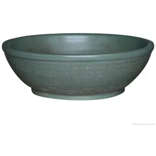K&K Keramik Bonsaischale 38 x 16 cm Grün