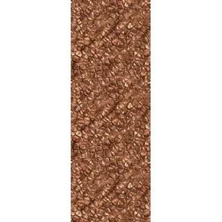 Vinyltapete QUEENCE "Lennung", braun (bronze), B:0,9m L:2,5m, Vinyl, Tapeten, 90x250cm, selbstklebend, kinderleichte Anbringung,, Sticker