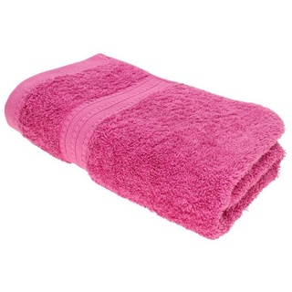 Julie Julsen Handtuch »1-Handtuch-Pink-Duschtuch 70 x 140 cm«, Bio-Baumwolle (1-St) rosa 70 cm x 140 cm