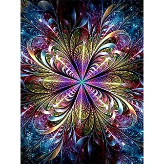 AQjept 5D Diamond Painting Full Set Mandala Religiöse Kunst Diamant Malerei Set Für Erwachsene Und Er Home Wall Décor 40X50Cm Rahmenlos
