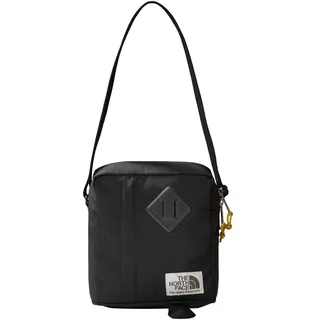The North Face Berkeley Crossbody Umhängetasche Reißverschluss Black/Mineral Gold