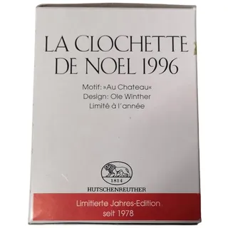 Hutschenreuther Porzellanglocke Weihnachtsglocke 1996 in OVP, Sammlerstück