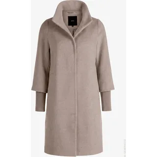 Zero Wintermantel Stehkragen Beige 42