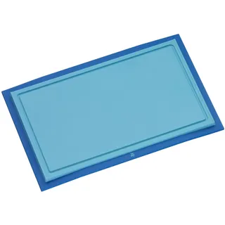 WMF Touch Schneidebrett, blau,, silber