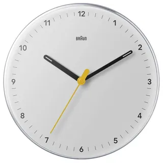 Braun Quarz Wanduhr 23,0 cm 67683 braun