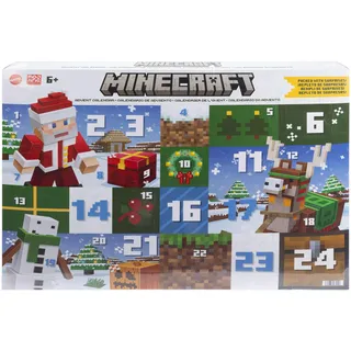 Mattel Minecraft Adventskalender 2024 HXM86