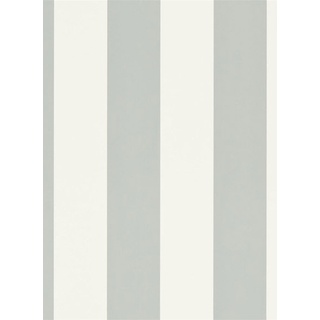 Ralph Lauren Tapete Spalding Stripe - White/ Dove