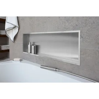 ESS BOX 7 Wandnische 120x30x7 cm Edelstahl gebürstet, BOX-120x30 BOX-120x30