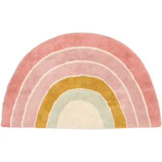 LITTLE DUTCH Teppich Regenbogen, Mehrfarbig