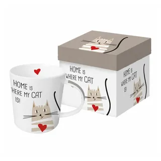 PPD Tasse Trend Mug Home Cat 350 ml, Bone China