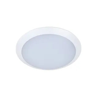 Led-außendeckenlampe Naira M. Sensor, Weiß - Weiß (ral 9003), Weiß