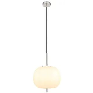Globo 15345H1NO Blacky I Hängeleuchte Metall Nickel Matt, 1X E27