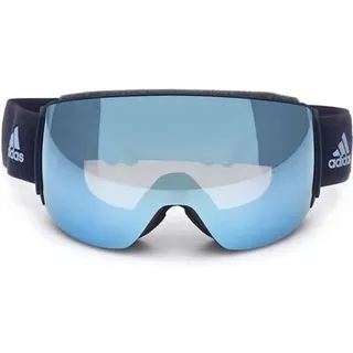 ADIDAS Herren Brille, Größe ONE SIZE in Grau matte blue  / blue mirror