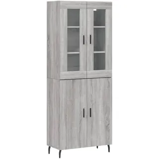 vidaXL Highboard 69,5 x 180 x 34 cm Grau