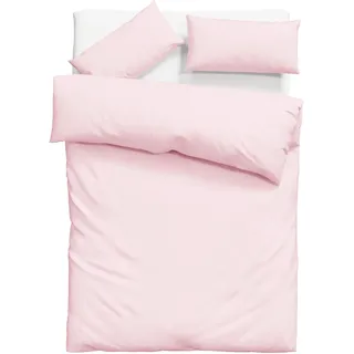 OTTO home Luisa Perkal Rosa 135 x 200 cm + 40 x 80 cm