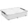 mit Rollen 60 l transparent,