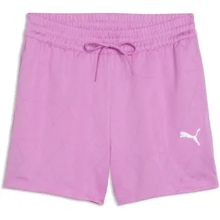 Puma Sport High-Rise 4" Jerseyshorts Damen Mauve Pop XS