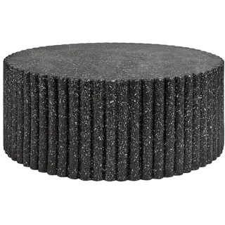 Beliani Pozza Schwarz Stein 106 x 42 cm
