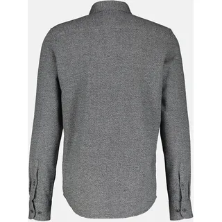 Lerros Langarmhemd »LERROS Baumwollhemd mit Button-down-Kragen« Lerros BLACK