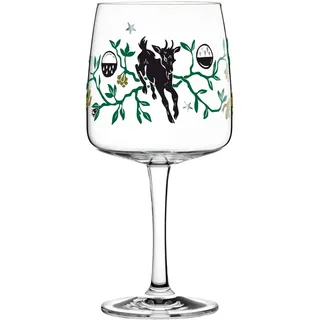 RITZENHOFF Gin Ginglas von Karin Rytter (Faunus) - 700 ml - Made in Germany | Artikelnr. 3450004, 1 Gin Ginglas von Karin Rytter (Faunus) 700 ml, Kristallglas, spülmaschinenfest