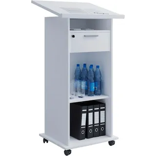 VCM my office Stehpult Rednerpult Stehtisch Rollen Melta