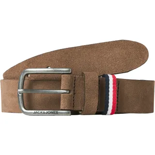 JACK & JONES Herrengürtel Leder braun 85