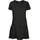 Shirtkleid Schwarz XS