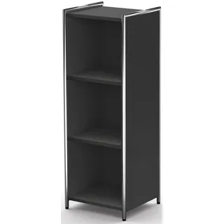 KERKMANN Aktenschrank Sideboard / Raumteiler Artline BXHxT 410x1150x380mm 2 Böden anthrazit