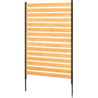 Vevor Sichtschutzzaun 155 x 99,1 cm Blau Holz 1 St.