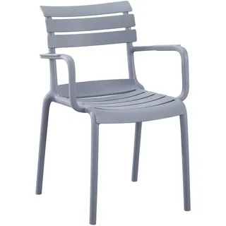 deluke KARL Gartenstuhl 57 x 57 x 82 cm grau