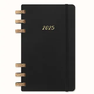 Moleskine 12 Monate Planer mit Spiralbindung, L/A5 | Englisch