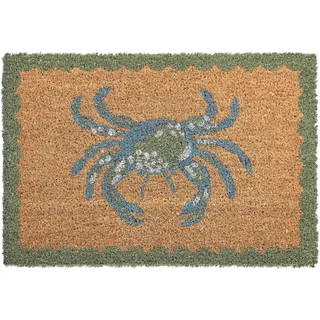Beliani Bais 40 x 60 cm Blau/Grün