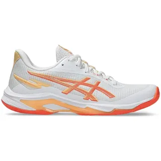 Asics Netburner Ballistic FF 4 Damen Trainingsschuhe, weiß, 44 EU