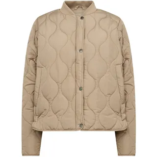 Soyaconcept Steppjacke mit Stehkragen Modell 'FENYA 78', Taupe, XL