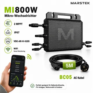 Marstek Saturn M Mikrowechselrichter MST-MI0800W