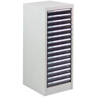 Proregal Kobra Aktenschrank 74 x 28 x 34 cm Lichtgrau