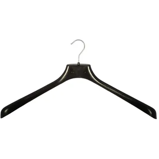 Maxi Kleiderbügel für Jacken & Mäntel, XXL, 55 cm, schwarz, NEU, 8 Stück