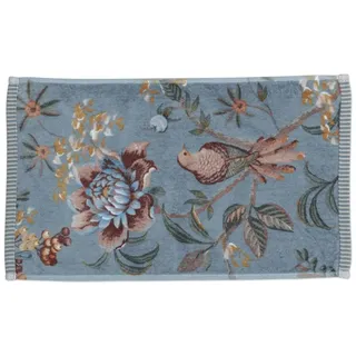 Pip Studio Secret Garden Gästehandtuch 30 x 50 cm blau