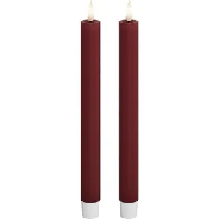 Deluxe Homeart bordeaux 2 Stück